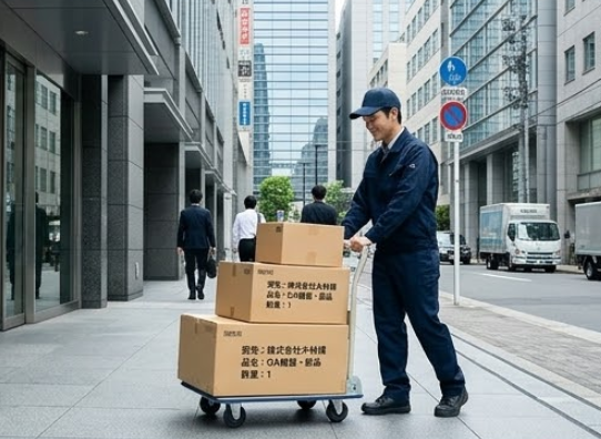 ラストワンマイル配送のイメージ