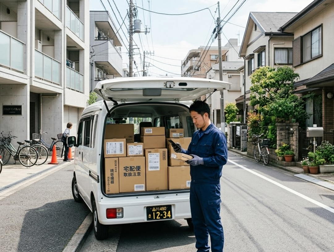 EC通販ルート配送のイメージ